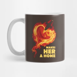 Love Makes Her A Home Mug